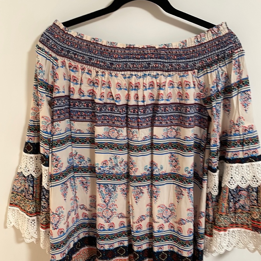 Boho mini dress